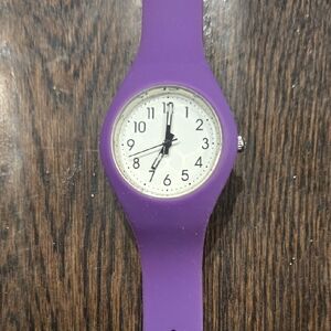 Purple Analog Watch